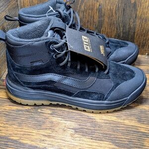Vans Ultrarange Exo Hi MTE Black/Gum Hiking Shoes Boots Men's Size 6.5 Women's 8